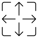 Arrows,Expand,Resize,Resize arrows,Scale,Size,Zoom